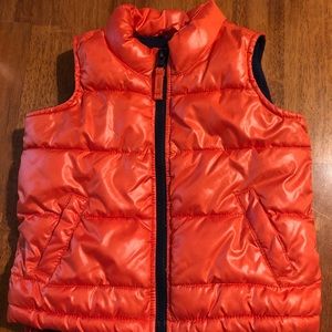 2t orange Old Navy vest